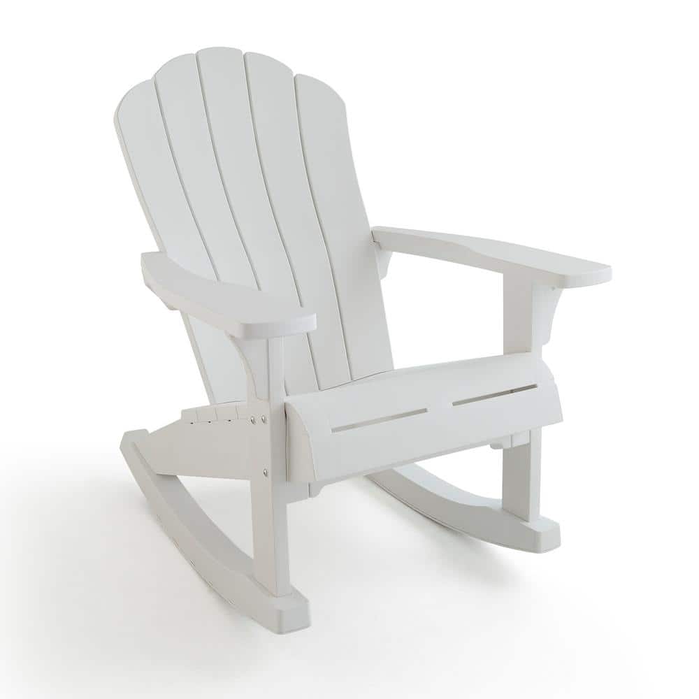 Keter Everest Rocking Chair Durable Weatherproof Outdoor Seating