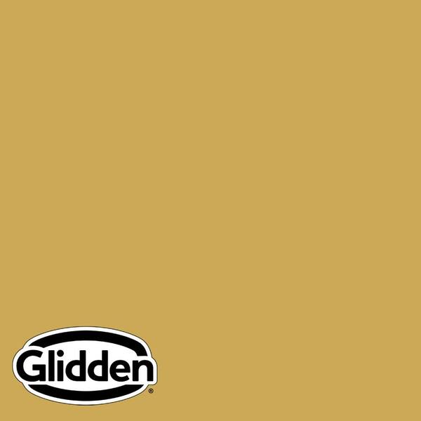 Glidden Essentials 5 gal. PPG1107-6 Glorious Gold Flat/Matte Exterior Paint
