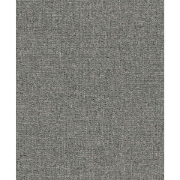 Seabrook Designs Volcanic Salt Soft Linen Nonwoven Paper Non-Pasted Wallpaper Roll (Covers 57.5 sq. ft.)