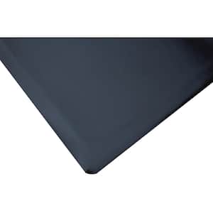 Marbleized Tile Top Black 2 ft. x 6 ft. x 7/8 in. Anti-Fatigue Commercial Mat