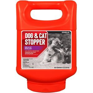 Dog and Cat Stopper Animal Repellent, 5# Ready-to-Use Granular ShakerJug