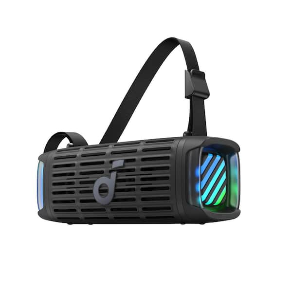 Anker Soundcore Boom 3i ブラック soundcore SOUNDCORE Boom 3i Portable Bluetooth Speaker D5100010 - The Home Depot