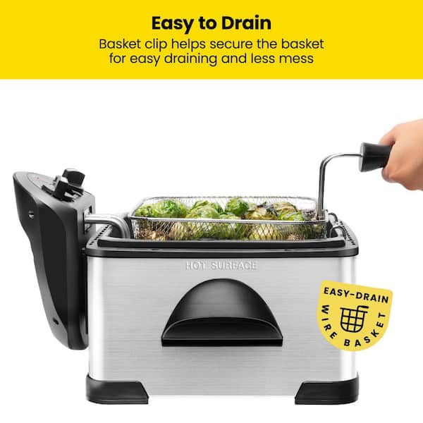 DeLonghi Livenza 4.5 Liter Deep Fryer with Easy Clean Drain System &  Reviews