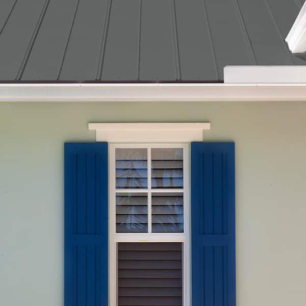BEHR - 1 gal. #770F-5 Dark Ash Flat Multi-Surface Exterior Roof Paint