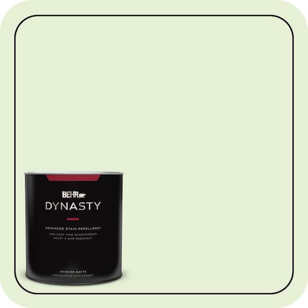 BEHR DYNASTY 1 qt. #430C-2 Spring Morn Matte Interior Stain-Blocking Paint & Primer