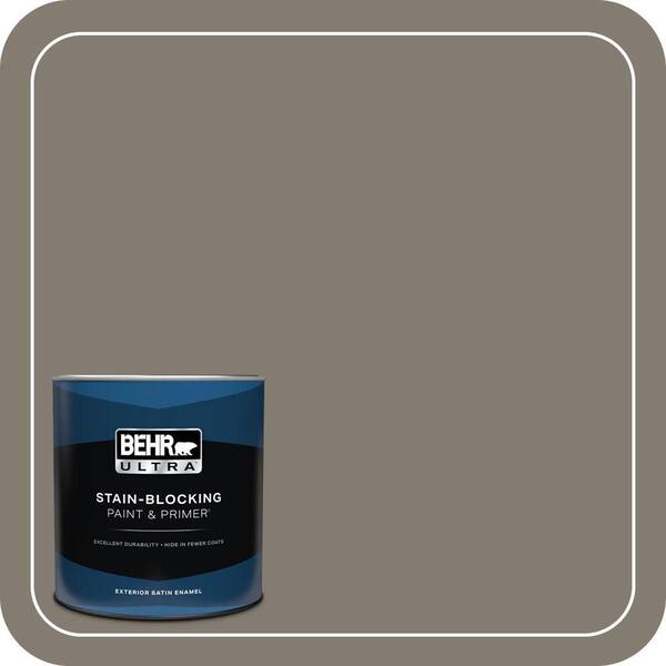 BEHR ULTRA 1 qt. #PPF-53 Winding Path Satin Enamel Exterior Paint & Primer