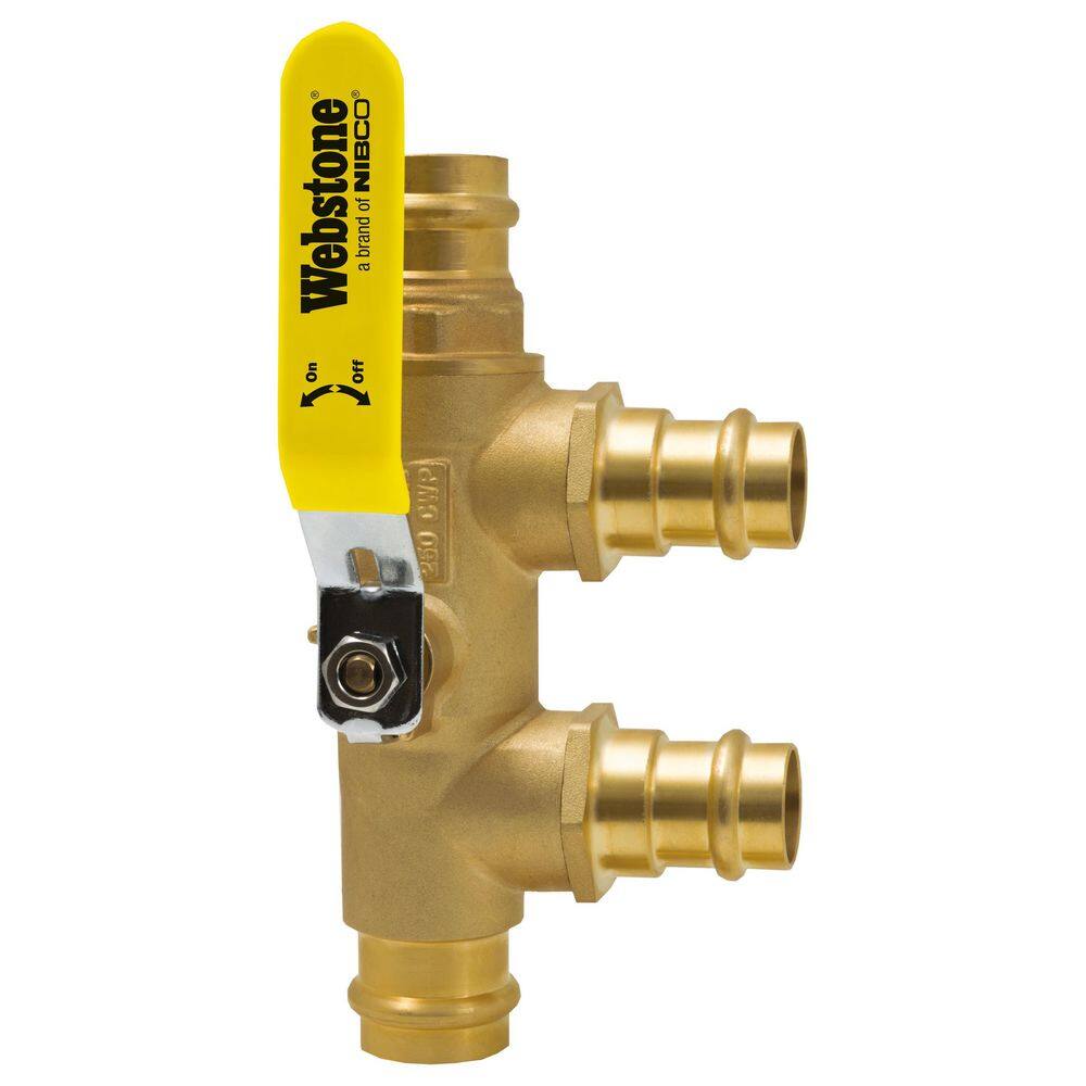 Pro-Pal 1 in. Press x 1 in. Press Brass Ball Valve price history on PriceWatchPro