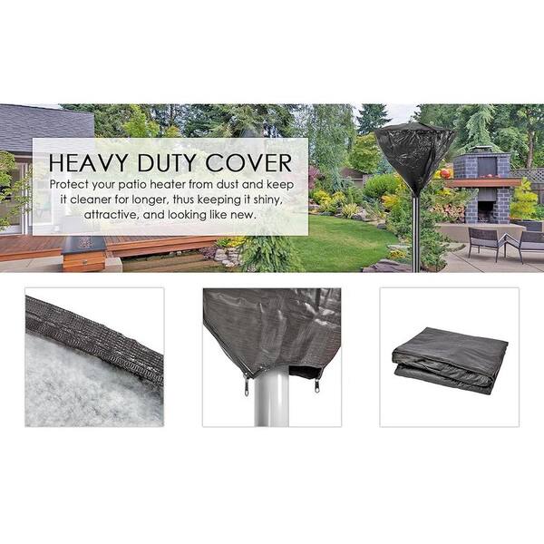 Fire Sense Outdoor Patio Heater Head Vinyl Cover Fire Sense Outdoor Patio Heater Head Vinyl Cover