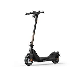 KQi3 Pro 46 in. L x 7 in. W x 48 in. H Black Gold Foldable Adult Electric Scooter