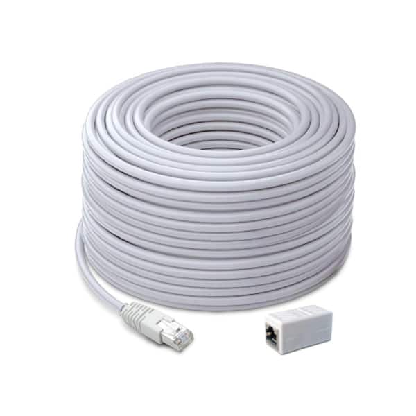 Swann 200 ft./60 m Cat5 Ethernet Cable, NVR Extension Cord for PoE Security Camera