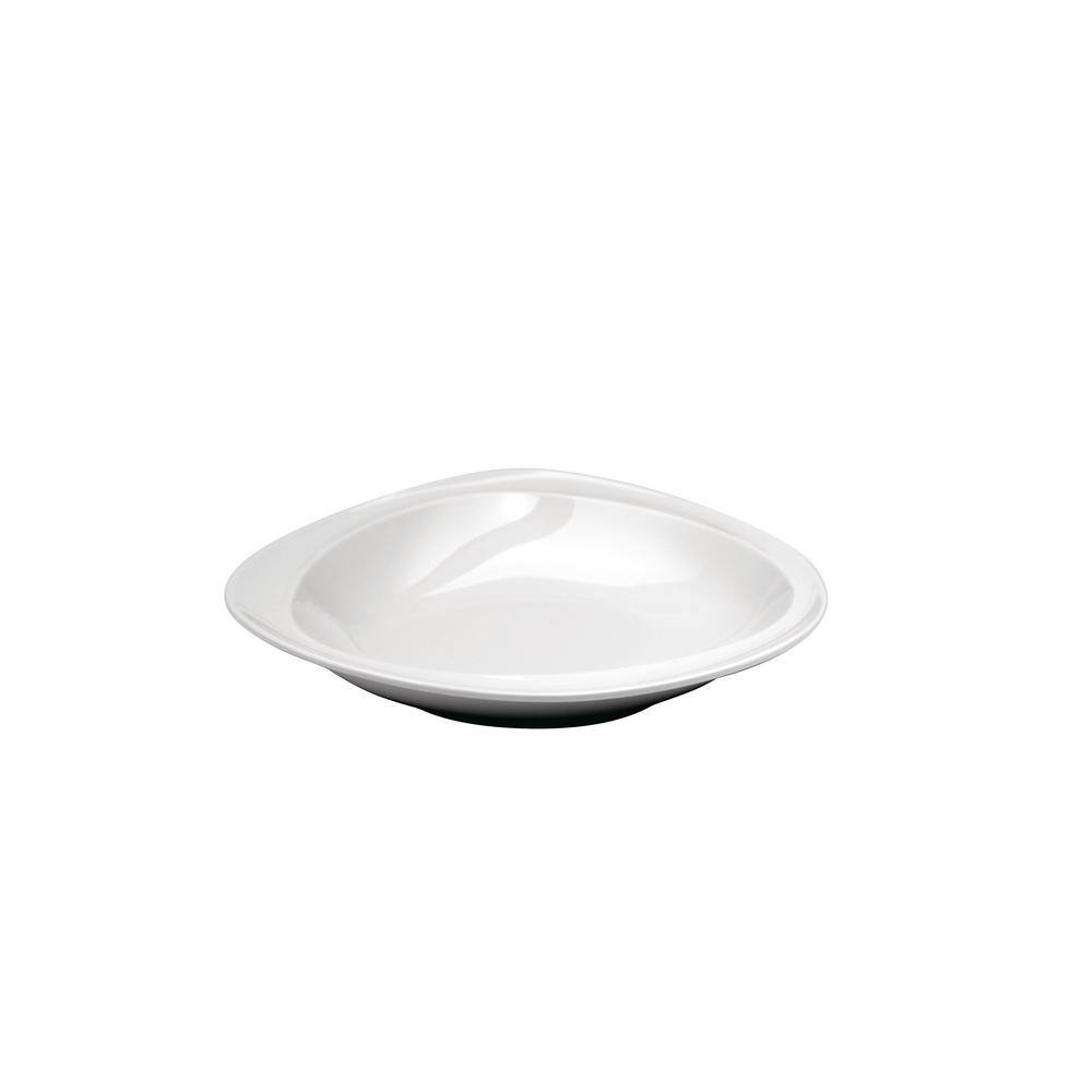 Oneida Buffalo 39.5 oz Warm White China Pasta Bowl F9010000748
