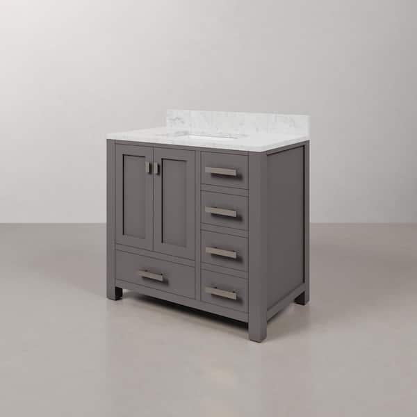 Water Creation Madison 36 in. W x 21.5 in. D x 34 in. H