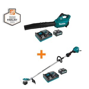 TALADRO PERCUTOR MAKITA 40V + BL4025X2UN+DC40RA HP001GD201