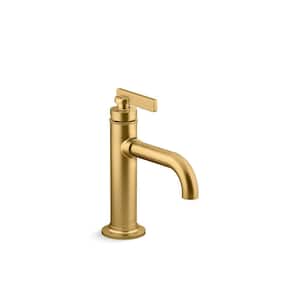 Castia By Studio McGee Single-Handle Single-Hole Bathroom Faucet 1.2 GPM in Vibrant Brushed Moderne Brass