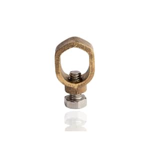 Standard Duty Silicon Bronze Ground Rod Clamp for 1/2 in. - 1 Count