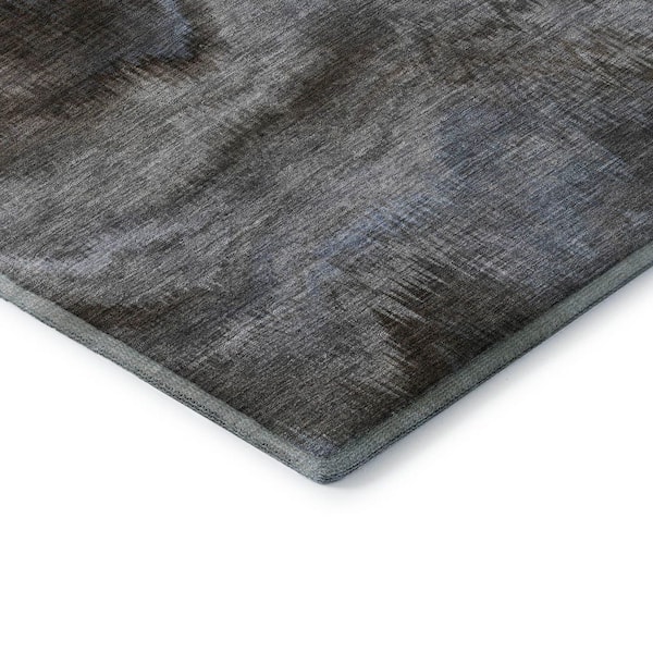 Mayfield Premium Machine Washable Abstract AMF2095 Taupe 5 ft. x 7 ft. 6 in. Area Rug