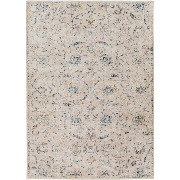Livabliss Helena Beige 8 ft. x 10 ft. Indoor Area Rug