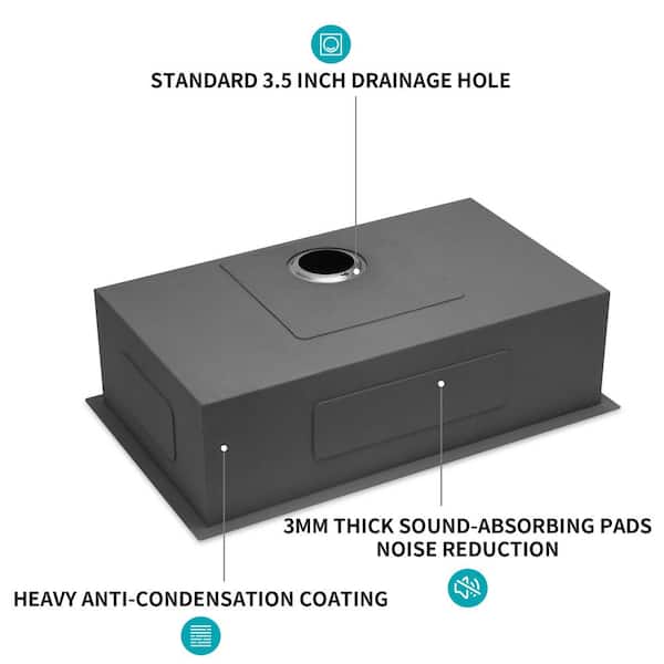 Have a question about Xzkai 30 in. Undermount Single Bowls