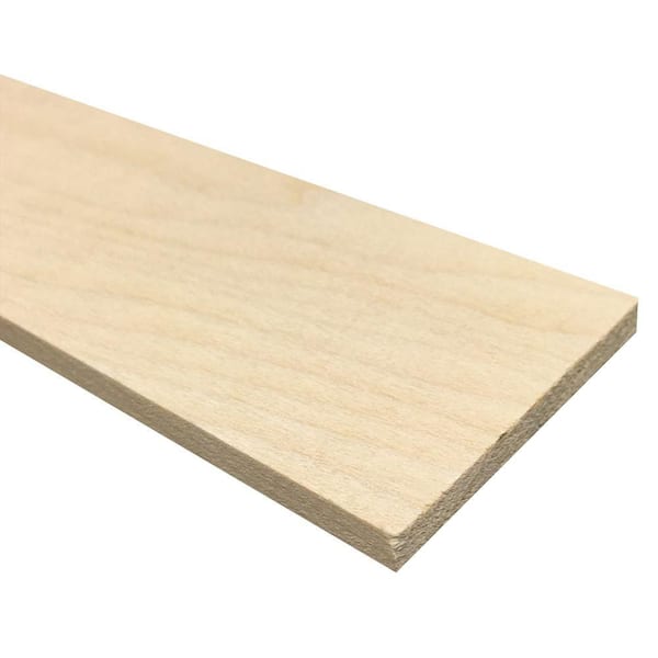 Weaber 1/4 in. x 3 in. x 4 ft. S4S Hardwood Boards