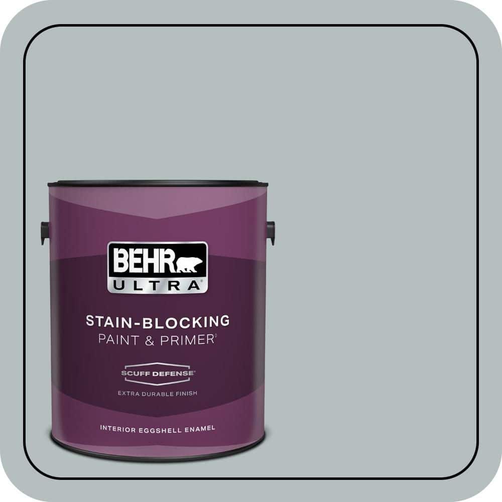 1 gal. #720E-3 Rocky Mountain Sky Extra Durable Eggshell Enamel Interior Paint & Primer price history on PriceWatchPro