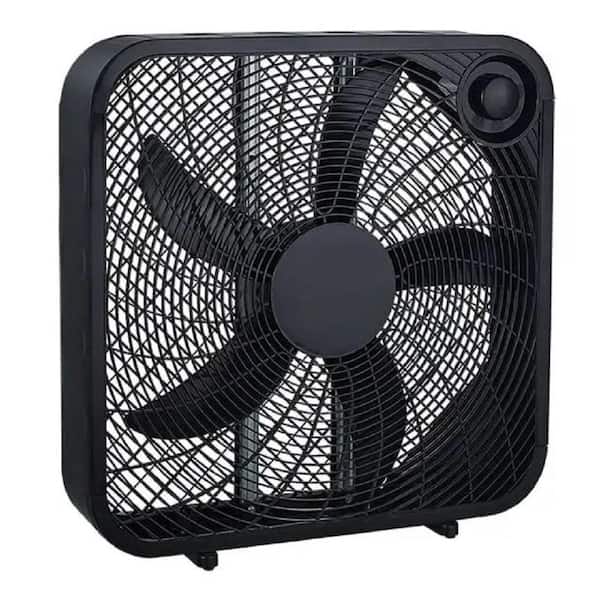 Adrinfly High Efficiency 100% Copper Motor 5 Blade Design 20 in. 3 fan speeds Floor Fan in Black, 35% Less Energy Consumption