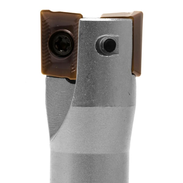 WEN 90-Degree Square Shoulder Indexable Carbide End Mill Set with