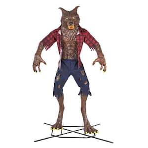 9.5 ft Animated Immortal Werewolf Halloween Animatronic