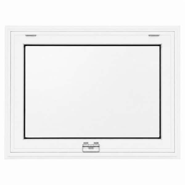 TEZA DOORS Teza 59.5 in. x 35.5 in. White Aluminum Low-E Double
