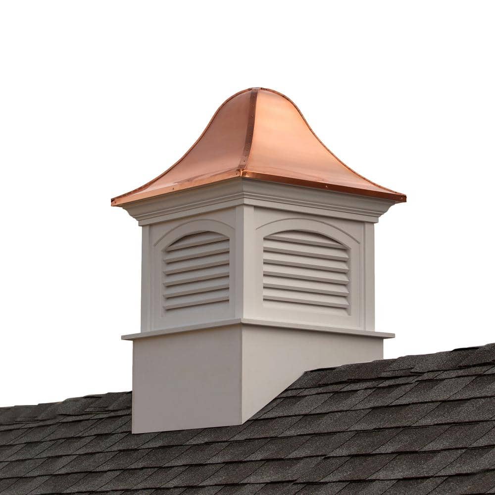 26 X 41 Good Directions Fairfield Vinyl Cupola with Copper Roof 