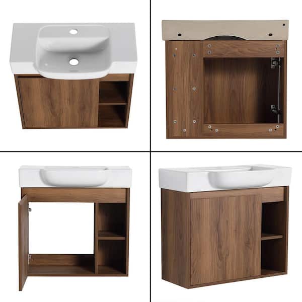 ARTCHIRLY 23.6 in. W x 13 in. D x 22.8 in. H Wall-Mounted