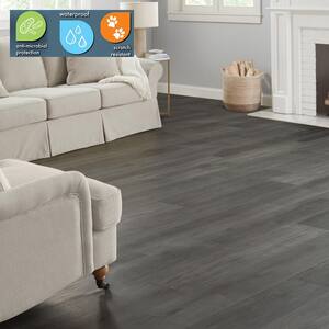 Brooks Oak 12 MIL x 8.7 in. W x 48 in. L Click Lock Waterproof Luxury Vinyl Plank Flooring (561.7 sqft/pallet)