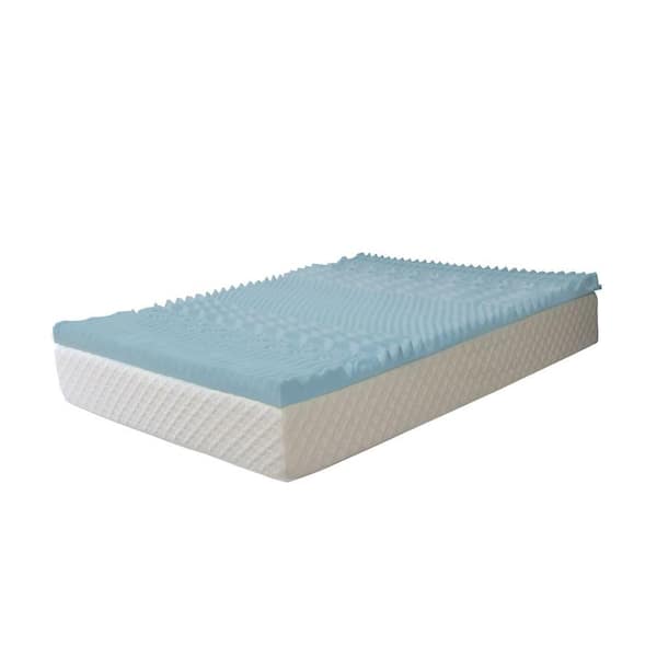 Serenia Sleep Twin Mattress Topper Hd, Twin Bed Memory Foam Pad