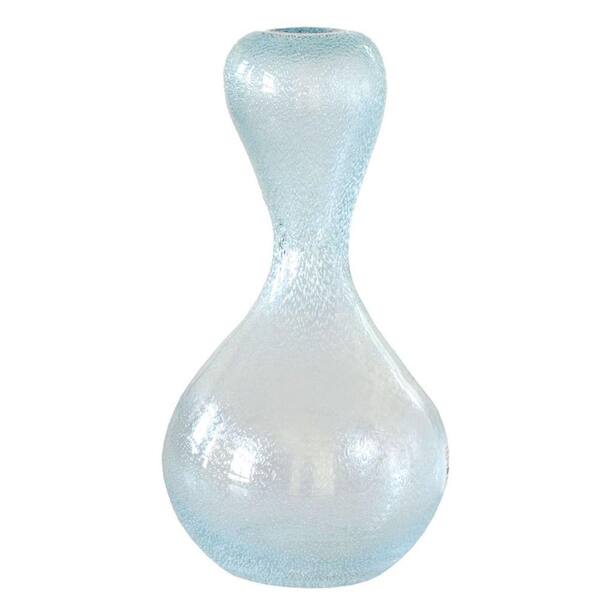 Filament Design Luna 13 in. Spa Glass Decorative Vase in Purple