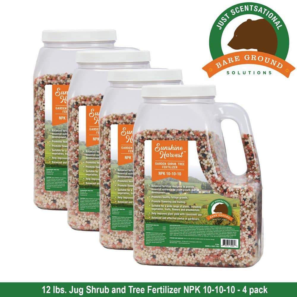 12 lbs. Jug Shrub and Tree Fertilizer NPK 10-10-10-4 pack price history on PriceWatchPro