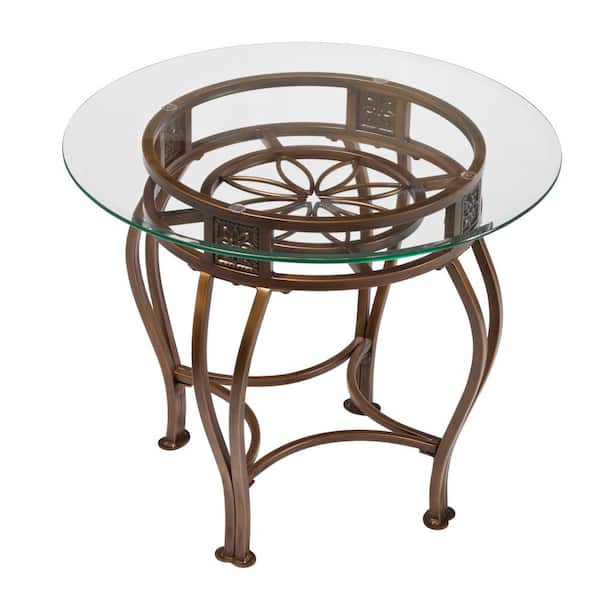 Hillsdale Furniture Scottsdale Brown Rust End Table
