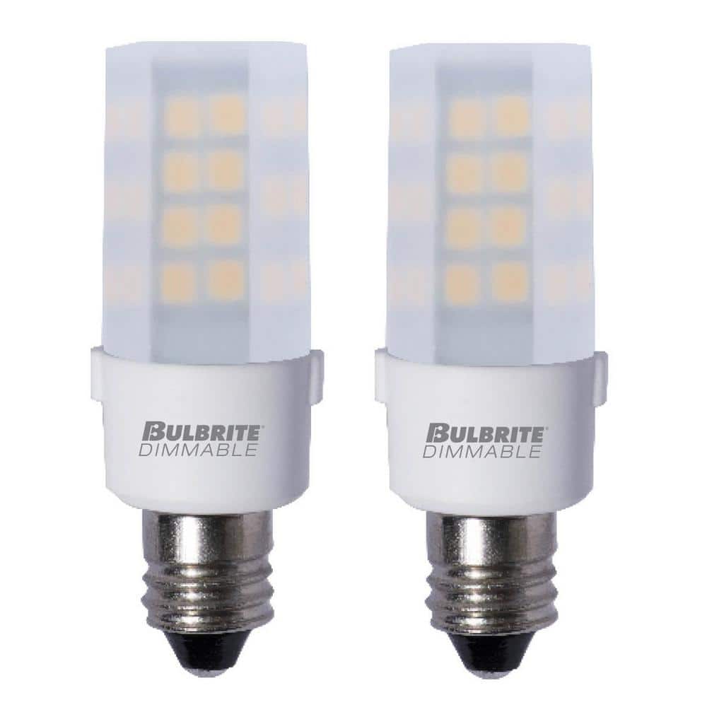 E14 led Light Bulb dimmable, e14 European Screw Base LED Light Bulbs 40  Watt Incandescent Bulb Equivalent, 4W T3/T4 European Base Replacement  Omni-Directional,Warm White 3000k(5-Pack) 
