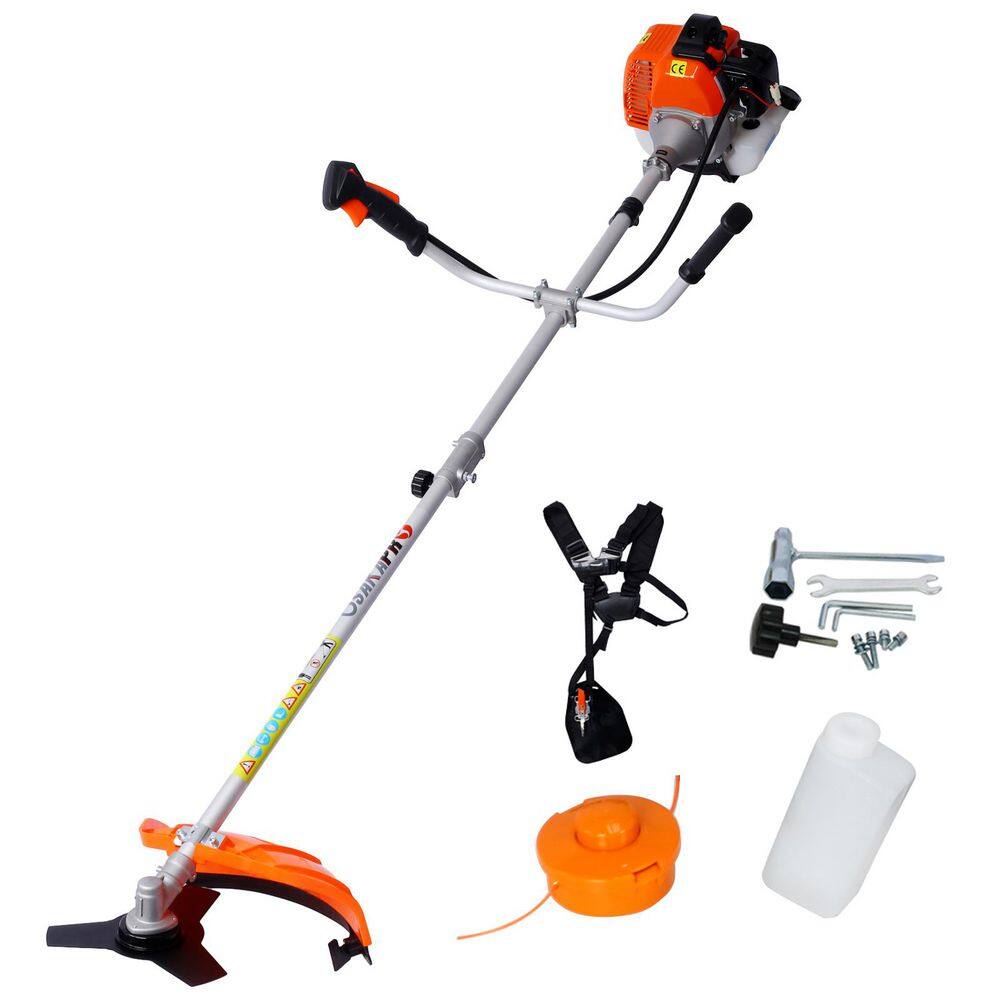 52cc Weed Eater/Wacker Gas Powered, 2 in 1 String Trimme,w/10 in. Brush Cutter,Rubber Handle and Shoulder Strap Included price history on PriceWatchPro