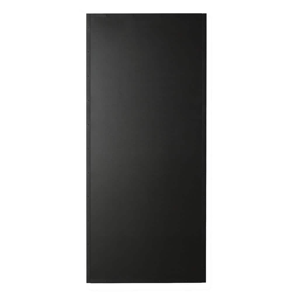 33 in. x 84 in. Bistro Prefinished Blackboard MDF and Pine Core Interior Ba