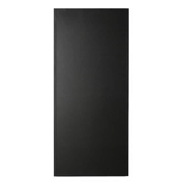 Colonial Elegance 33 in. x 84 in. Bistro Prefinished Blackboard MDF and Pine Core Interior Barn Door Slab