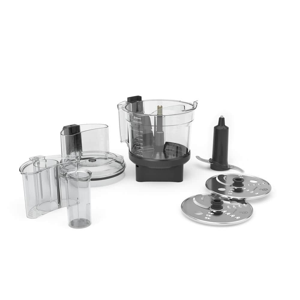 Vitamix 12-Cup Black and Clear Food Processor Attachment