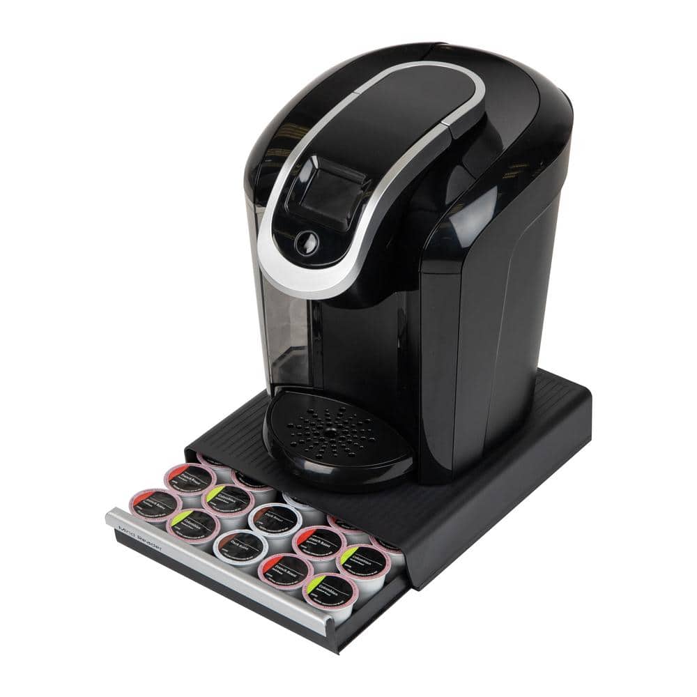 Black High Impact Polystyrene Coffee Pod Drawer for 35 Capsules