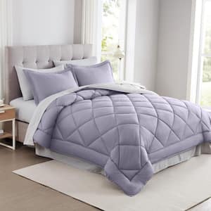 Bed In a Bag 7-Piece Amethyst Comforter Set, Full
