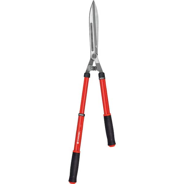 Corona 10 in. Forged Steel Blade with Lightweight Steel Handles Extendable Hedge Shears
