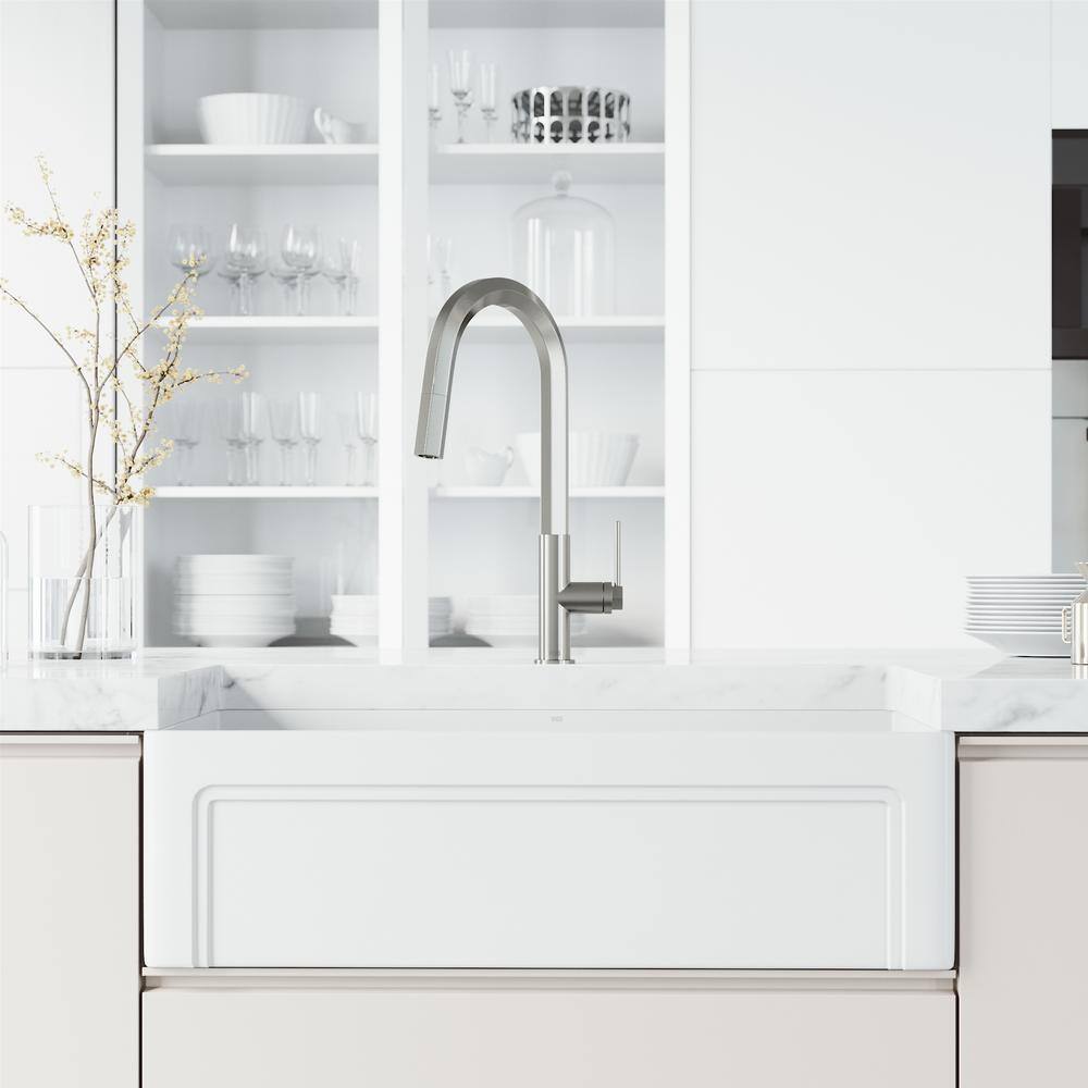 Hart 18" Stainless Steel Pull-Down Kitchen Faucet
