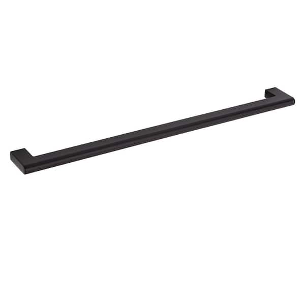 Sumner Street Home Hardware 5-Pack Vail 12 in. (305 mm) Center-to-Center Modern Matte Black Bar Drawer Pull