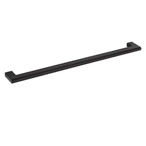 Vail 12 in. Center-to-Center Matte Black Drawer Pull