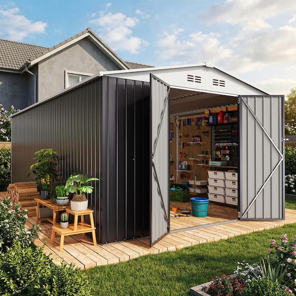 wind and sea × neighborhood M65 XL VIWAT 10 ft. W x16 ft. D Outdoor Metal Shed Storage with Air Vents