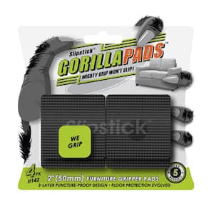 Gorilla Pads 2 in. sqr Anti Skid 4-Pack