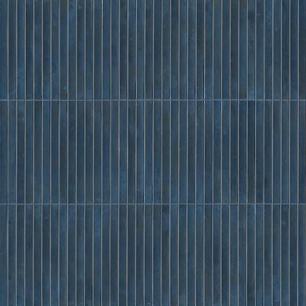 MSI Take Home Tile Sample - Princess Cobalto 5 in. x 5 in. Glossy Porcelain Wall Tile
