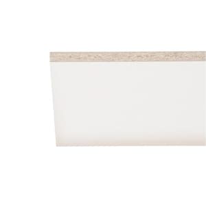 White Melamine Wood Shelf 11.75 in. D x 97 in. L